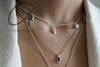 OLIO E ACETO Pure Silver Star Bell Necklace OA08N04